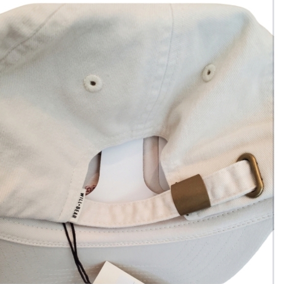 NWT Will + Bear Natural Brushed Cotton Canvas Riley Bone MORE TREES Canvas Cap - Picture 4 of 12